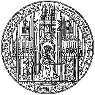 Zu sehen ist das Logo der Universität Heidelberg.