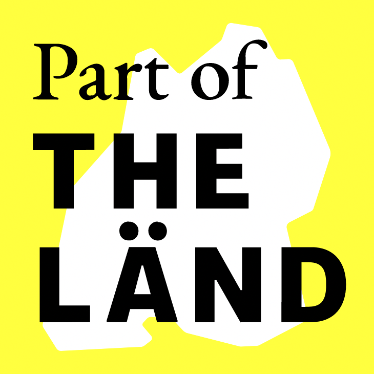 Logo der Kampage THE LÄND mit Link zur Webseite von THE LÄND Kampagne