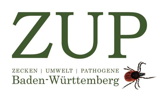 Zu sehen ist das Logo des Projektes ZUP - Zecken Umwelt und Pathogene.