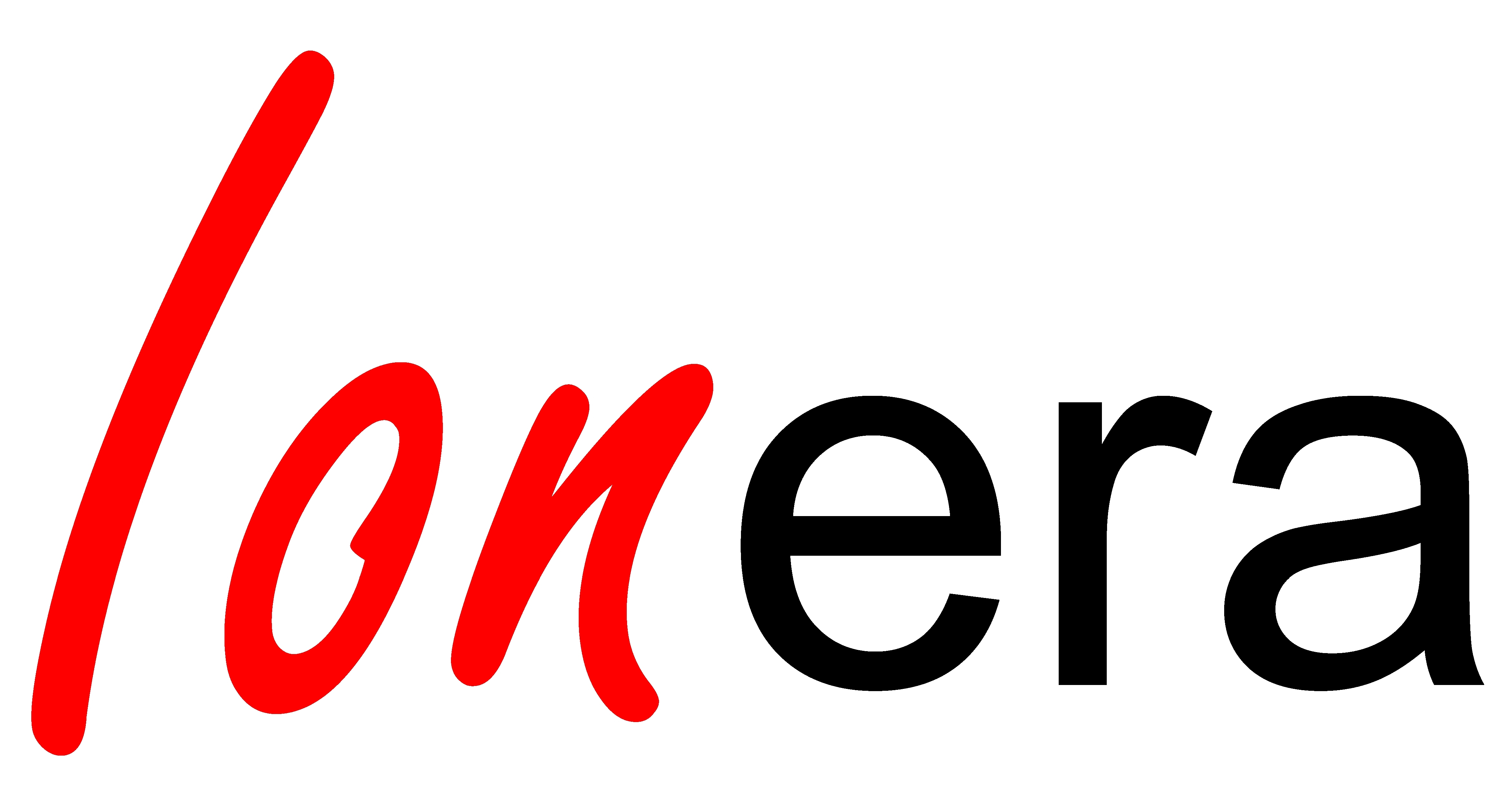 Zu sehen ist eine Schrift mit rot und schwarzen Buchstaben