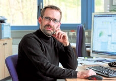 Prof. Michael Berthold has held the Nycomed Chair for Applied Computer Science since 2003. (Photo: University of Constance)