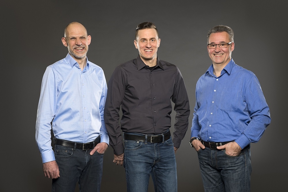 Photo of the three managing directors.