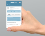 Screenshot of the pneumonia evid.one app.