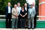 The organisation team and referents of the workshop (from left): Professor Uwe Fuhr (Universität Köln), Professor Andrew Parkinson (Lenaxa, USA), Dr. Oliver von Richter (Merck Serono), Professor Isabelle Ragueneau-Majlessi (Universität Washington, USA), Professor Hartmut Derendorf (Universität Florida, USA), Professor Amin Rostami-Hodjegan (Universität Manchester, UK) und Dr. Robert Hermann (cr.appliance)