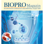Titelbild des neuen BIOPRO Magazin 1/2022 Gen- und Zelltherapeutika