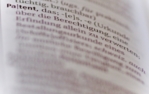 Das Bild zeigt einen Lexikoneintrag zum Stichwort Patent.