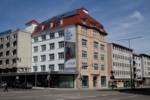 Das Bild zeigt das neue Gebäude der Baden-Württemberg Stiftung in der Kriegsbergstraße 42 in Stuttgart