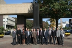 Zu sehen ist ein Gruppenbild der Vertreter vom KIT und KIST in Seoul.
