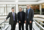 Bild der Gründer der InnoCyte GmbH: Roland Huchler, Michael Fritsche und Dirk Malthan (von links)