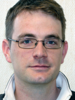 Das Bild zeigt im Porträt den 31-Jährigen Peter Kletting, der die Bestrahlung von Leukämiekranken genauer und effektiver gemacht hat.