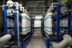The photo shows an ultra filtration system.