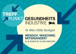 Keyvisual der Veranstaltung Treffpunkt Gesundheitsindustrie