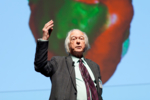 Zu sehen ist das Porträt von Prof. Denis Noble, Universität Oxford