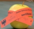 Apfel mit Zertifizierung